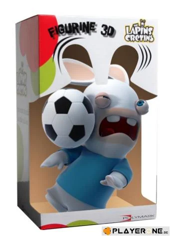 LAPINS CRETINS - Figurka 3D Lapin Foot (21 cm)