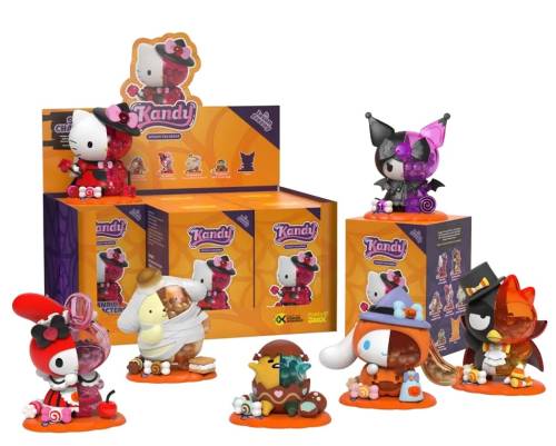 HELLO KITTY - seria Kandy X Sanrio Spooky fun - Display 6 Fig.