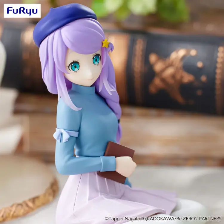 RE ZERO - Anastasia "Book Girl" - Statuetka korek do makaronu 10cm
