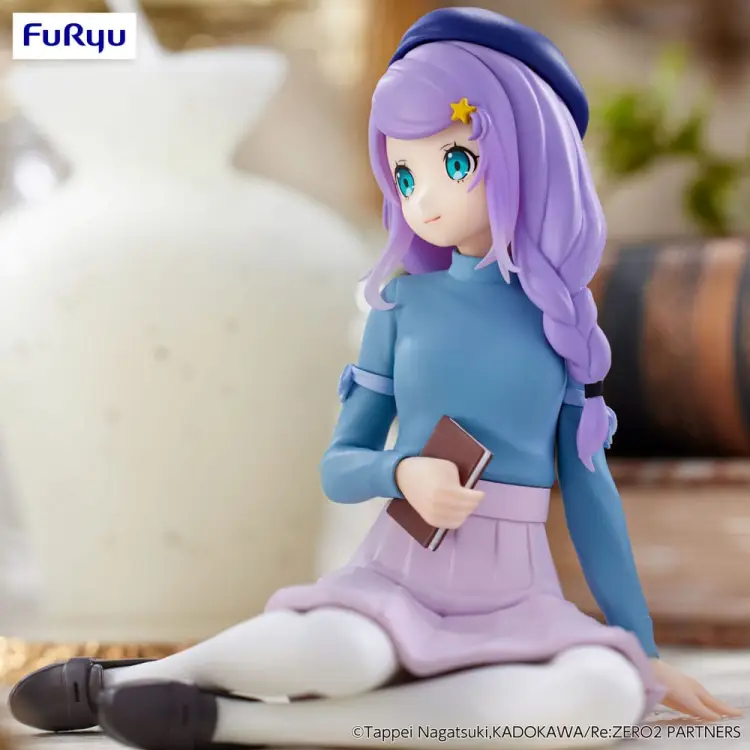 RE ZERO - Anastasia "Book Girl" - Statuetka korek do makaronu 10cm