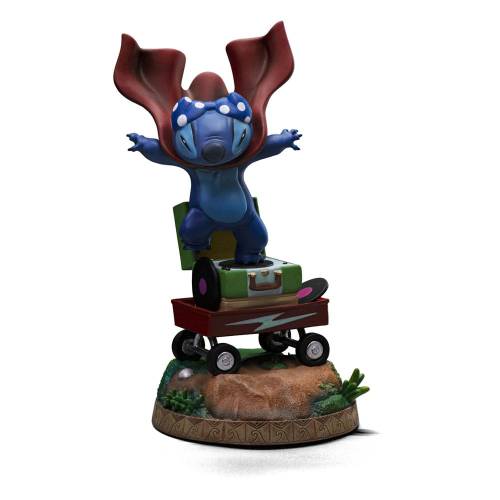 DISNEY - Laundry Stitch - Statuetka w skali artystycznej 1/10 Deluxe 19 cm