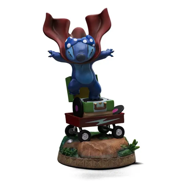DISNEY - Laundry Stitch - Statuetka w skali artystycznej 1/10 Deluxe 19 cm