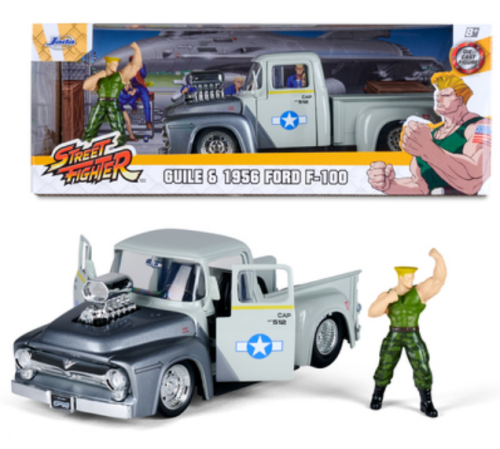 STREET FIGHTER - Guile i 1956 Ford F-100 - 1:24
