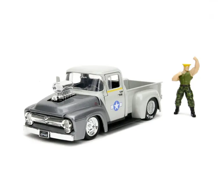 STREET FIGHTER - Guile i 1956 Ford F-100 - 1:24