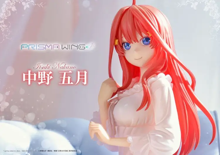 QUINTESSENTIAL QUINTUPLETS - Itsuki Nakano - Statuetka Prisma Wings 18cm