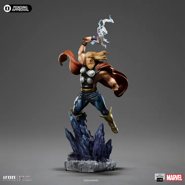 MARVEL - Thor "Rękawica nieskończoności" - Statua BDS Art Skala 1/10 37,7 cm