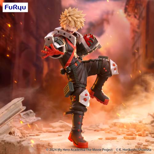 MY HERO ACADEMIA - Katsuki Bakugo - Statuetka Trio-Try-It 21cm