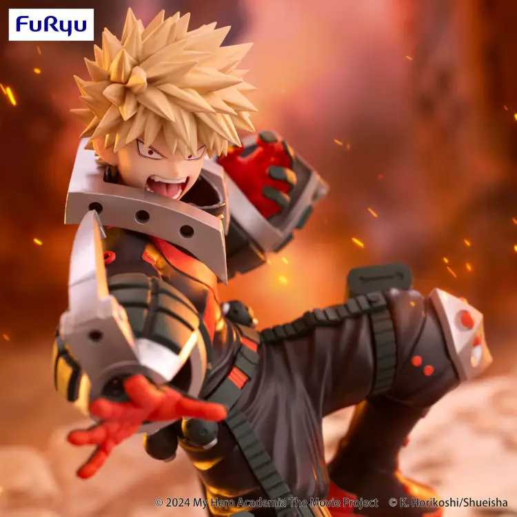MY HERO ACADEMIA - Katsuki Bakugo - Statuetka Trio-Try-It 21cm