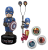 MARVEL - GIFT Set Body Knocker Scalers Hubsnaps - Kapitan Ameryka