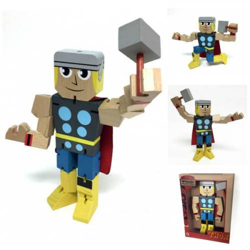 MARVEL - Figurka drewniana - Thor - 20 cm