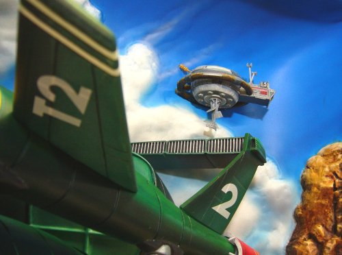 Thunderbirds - Real Artwork Series 3D Art Poster 37 x 47 x 11 cm