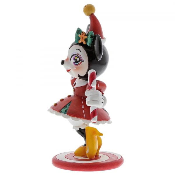 DISNEY - Miss Mindy World - Statuetka z żywicy - Świąteczna Minnie - 16 cm