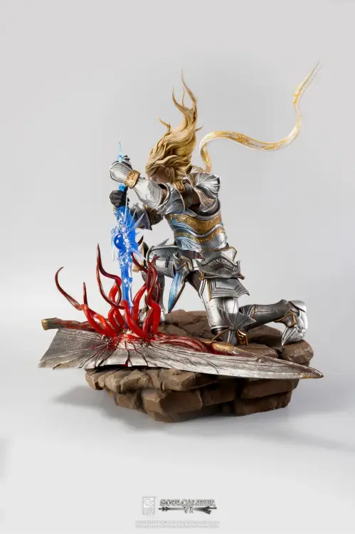 SOUL CALIBUR VI - Soul Embrace Siegfried - Statuetka '53x36x46cm'