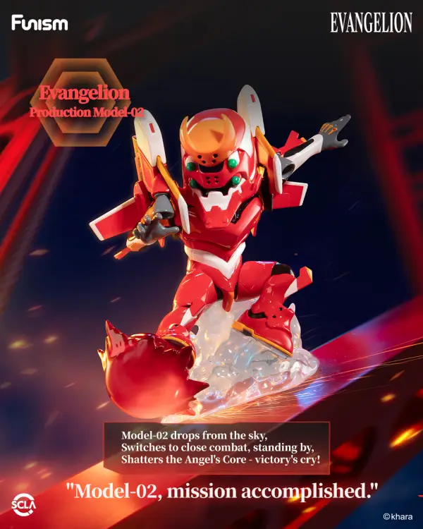 EVANGELION - EVA - Ślepy zestaw 8 figurek 12 cm