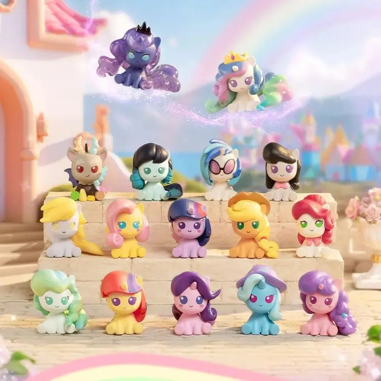 MY LITTLE PONY - Przyjaźń to magia - Zestaw 8 figurek Blind Box 10 cm