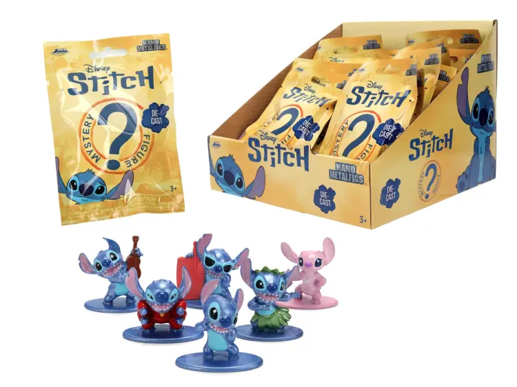 STITCH - Wyświetlacz ślepych figurek Nano - 6 Asortyment - 24 szt.
