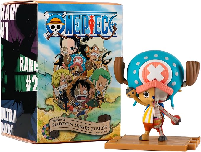 ONE PIECE - Seria 1 - Freeny's Hidden Dissectibles (Display 12 Fig.)