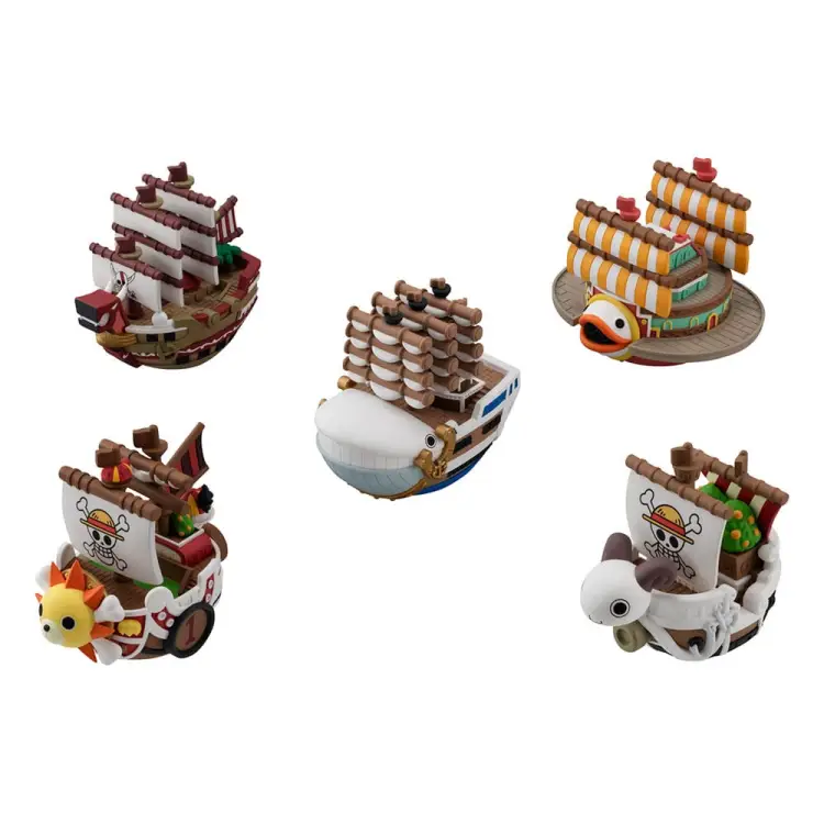 ONE PIECE - Yuracolle Grand Line - Asortyment 6 minifigurek 6 cm