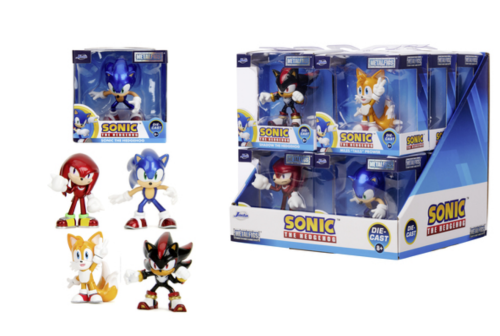 SONIC - Zestaw 2,5-calowych figurek - 4 modele - 12 sztuk - fala 1