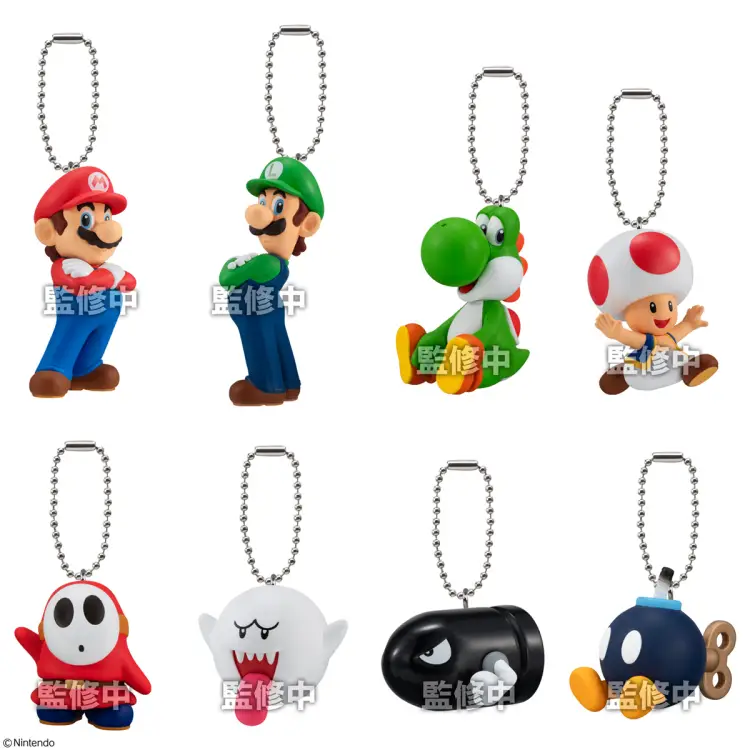 SUPER MARIO BROS. WONDER - Assortiments 10 Charm 5,5 cm