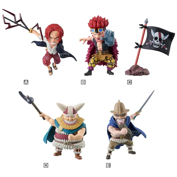 ONE PIECE - WCF Elbaf - Assortiments 12 figurka 7cm