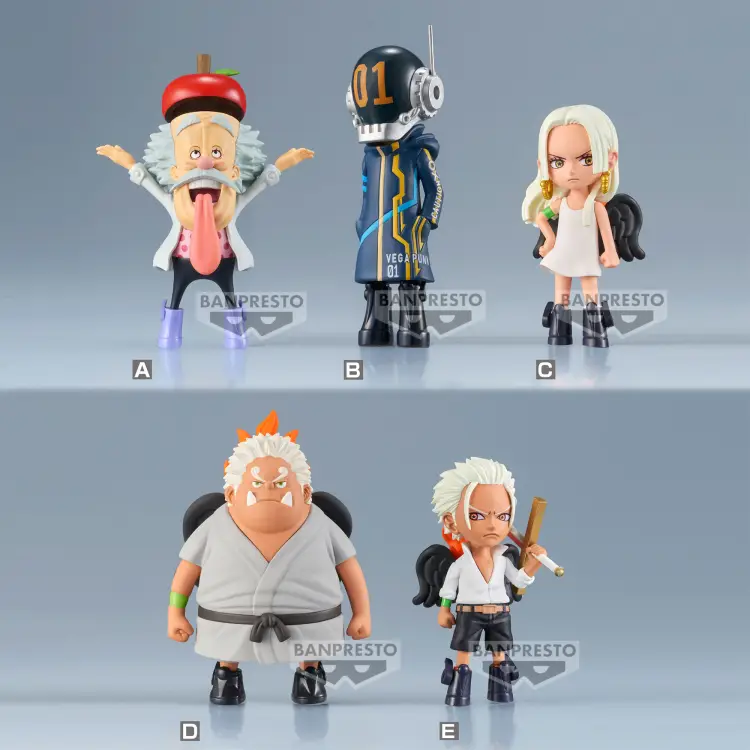 ONE PIECE - WCF Egg Head 4 - Asortyment 12 figurek 7cm