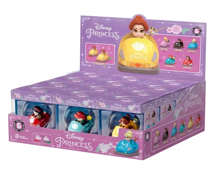 DISNEY PRINCESS - Zoom Hero WINDOW BOX - Zestaw 12 figurek 5 cm
