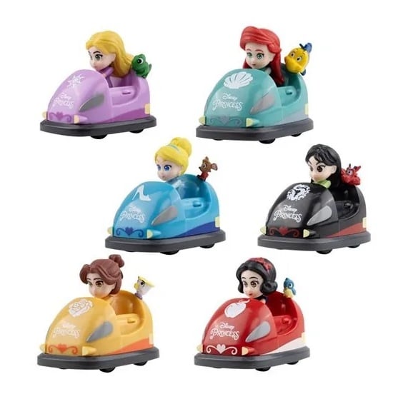 DISNEY PRINCESS - Zoom Hero WINDOW BOX - Zestaw 12 figurek 5 cm