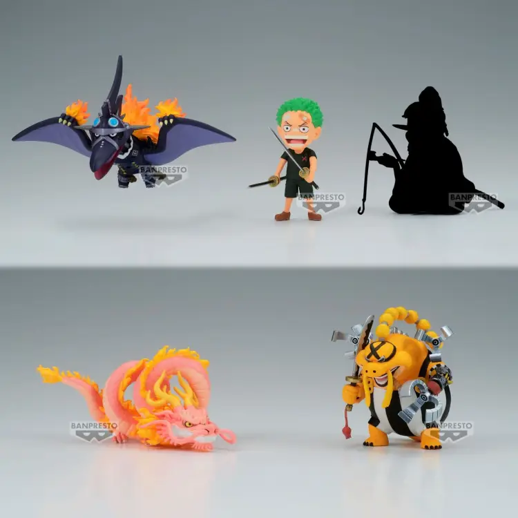 ONE PIECE - WCF Wanokuni Onigashima 10 - Asortyment 12 figurek 7 cm