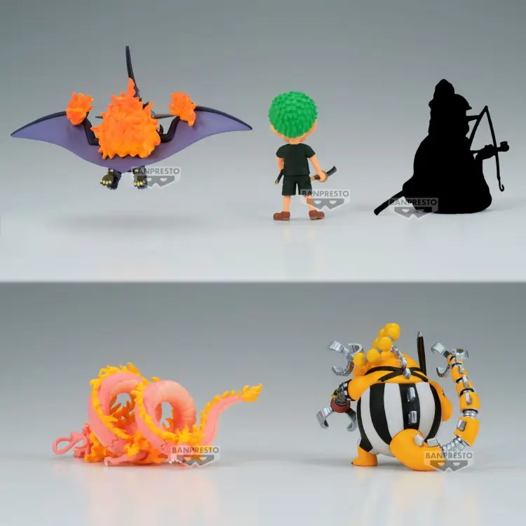 ONE PIECE - WCF Wanokuni Onigashima 10 - Asortyment 12 figurek 7 cm