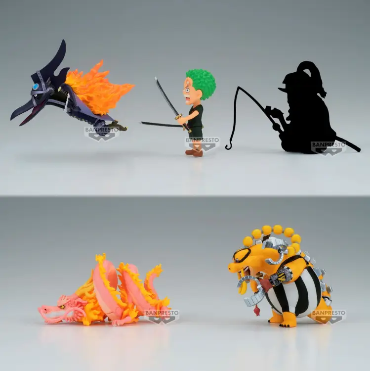 ONE PIECE - WCF Wanokuni Onigashima 10 - Asortyment 12 figurek 7 cm