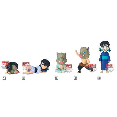 DEMON SLAYER - Kolekcja WCF Inosuke - Asortyment 12 figurek 7 cm