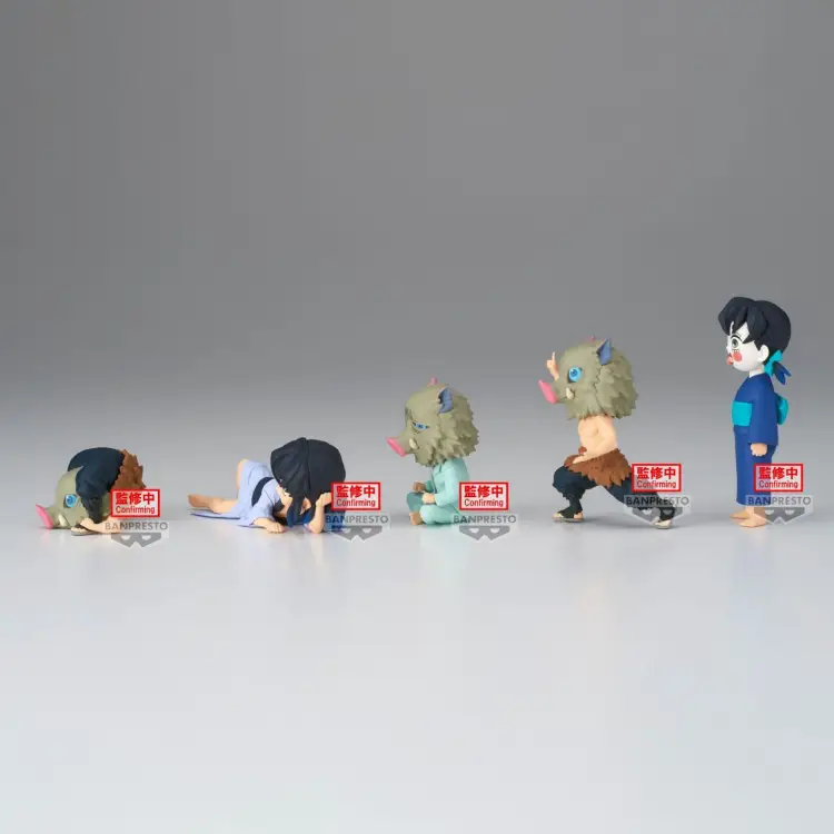 DEMON SLAYER - Kolekcja WCF Inosuke - Asortyment 12 figurek 7 cm