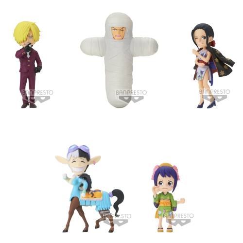 ONE PIECE - WCF Wanokuni Onigashima 5 - Asortyment 12 figurek 7 cm