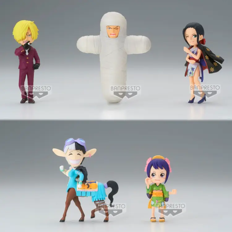 ONE PIECE - WCF Wanokuni Onigashima 5 - Asortyment 12 figurek 7 cm