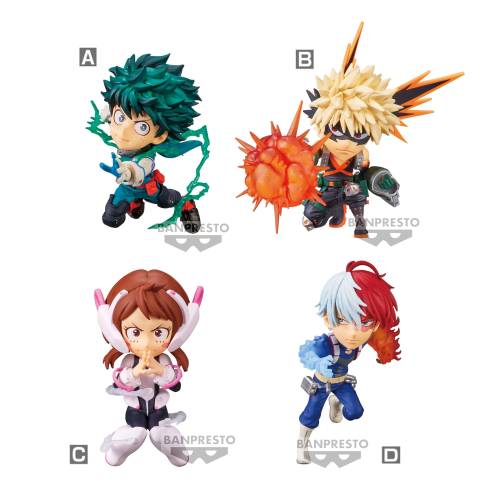 MY HERO ACADEMIA - WCF - Asortyment 12 figurek 7 cm