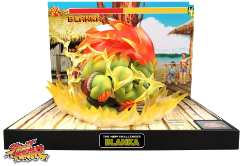STREET FIGHTER - T.N.C-05 - Figurka BLANKA + Diaporma LED
