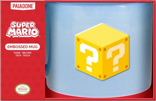 SUPER MARIO - Symbole - Tłoczony kubek 13 uncji