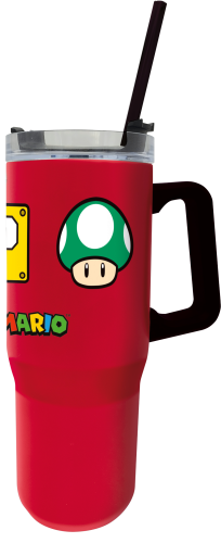 SUPER MARIO - Kubek XXL Rambler - Rozmiar 39Oz