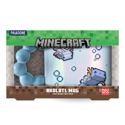 MINECRAFT - Axoloti - Kubek kształtowy