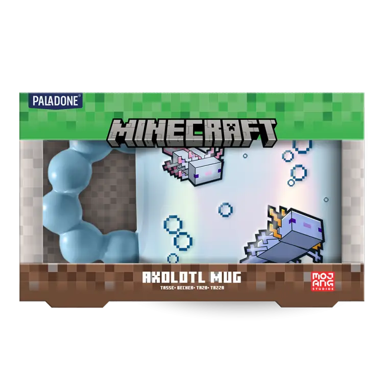 MINECRAFT - Axoloti - Kubek kształtowy