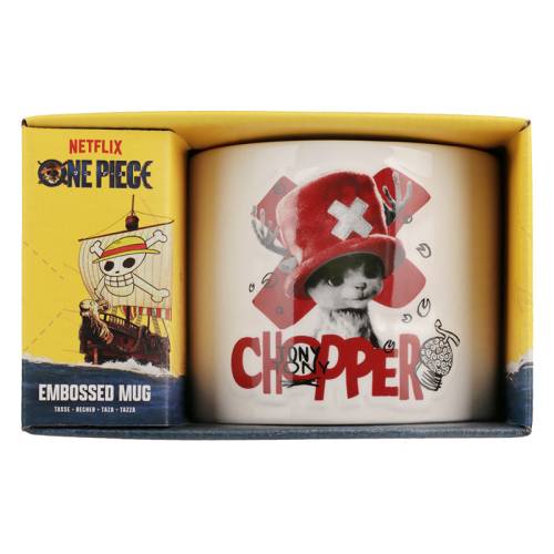 ONE PIECE NETFLIX - Chopper - wytłaczany kubek 13 uncji