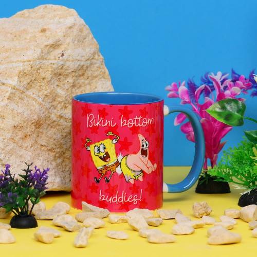 SPONGEBOB - Bikini Bottom Buddies - Wewnętrzny kolorowy kubek - 11oz
