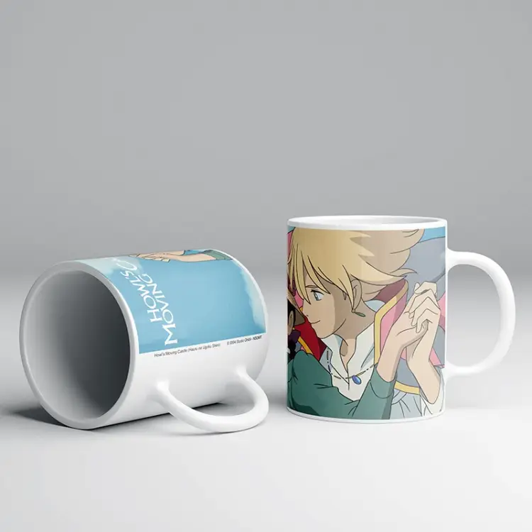 STUDIO GHIBLI - Ruchomy zamek Howla - Kubek 300ml