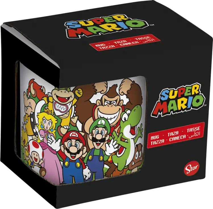 SUPER MARIO - Przyjaciele - Kubek ceramiczny 11 uncji