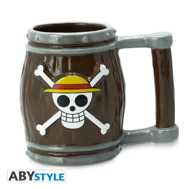 ONE PIECE - Kubek 3D 350ml - Beczka