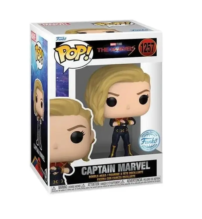 Funko POP! The Marvels - Captain Marvel #1257