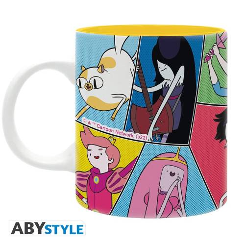 ADVENTURE TIME - Kubek 320ml - Postacie