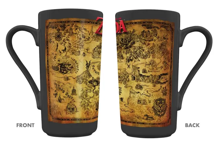 ZELDA - Mapa - Kubek Latte 16,5oz