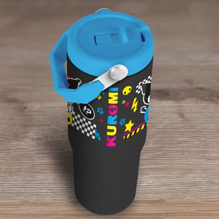 KUROMI - Kubek podróżny XL z uchwytem30oz